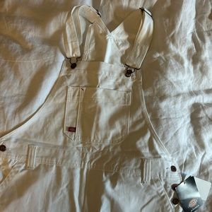 White dickies overalls
